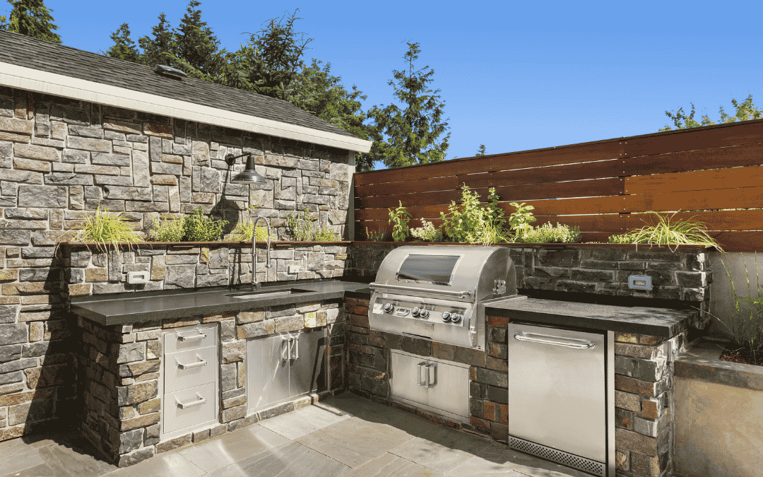 Outdoor Kitchen Construction